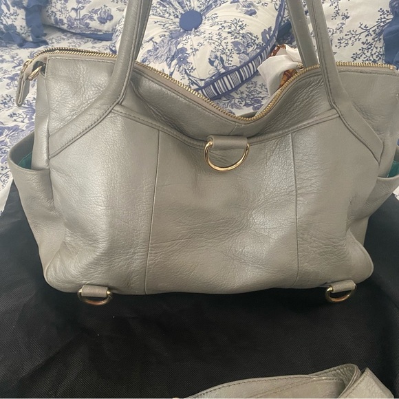 Lily Jade Elizabeth Diaper Bag in Galena (Grey/silver) - Picture 3 of 12